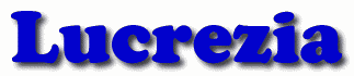 Lucrezia First Name