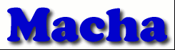 Macha First Name