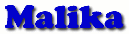 Malika First Name