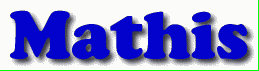 Mathis First Name