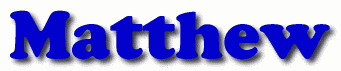Matthew First Name