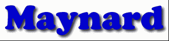 Maynard First Name
