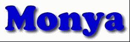 Monya First Name