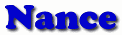 Nance First Name