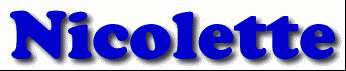 Nicolette First Name