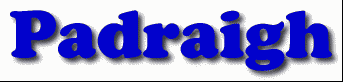Padraigh First Name
