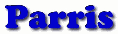 Parris First Name