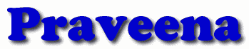 Praveena First Name