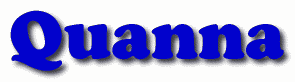 Quanna First Name