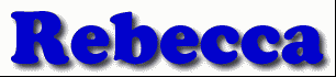Rebecca First Name