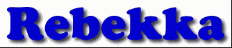 Rebekka First Name