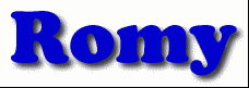 Romy First Name