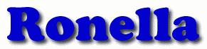 Ronella First Name