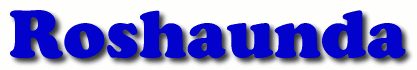 Roshaunda First Name