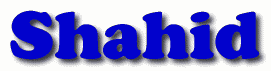 Shahid First Name