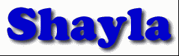 Shayla First Name