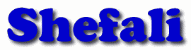 Shefali First Name