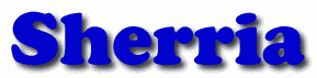 Sherria First Name