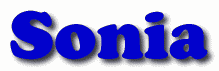 Sonia First Name