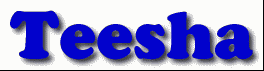 Teesha First Name