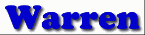 Warren First Name