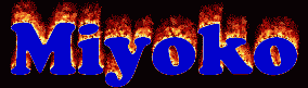 Miyoko First Name