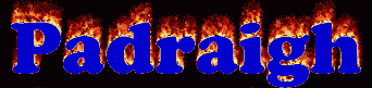 Padraigh First Name