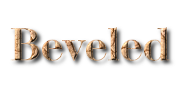 Beveled Heading