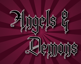 Click to make a logo like this one Angels and Demons