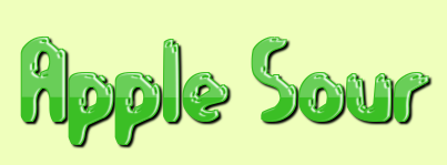 Click to make a logo like this one Apple Sour