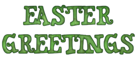 Click to make a logo like this one Easter Greetings