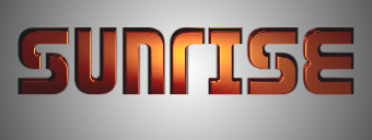 Click to make a logo like this one Sunrise